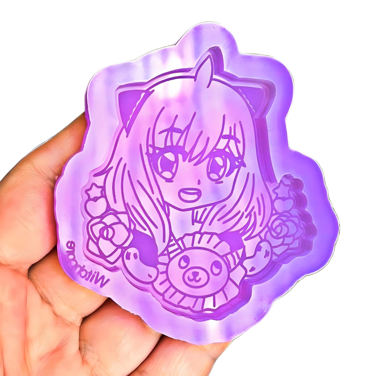 Lovely kid silicone mold