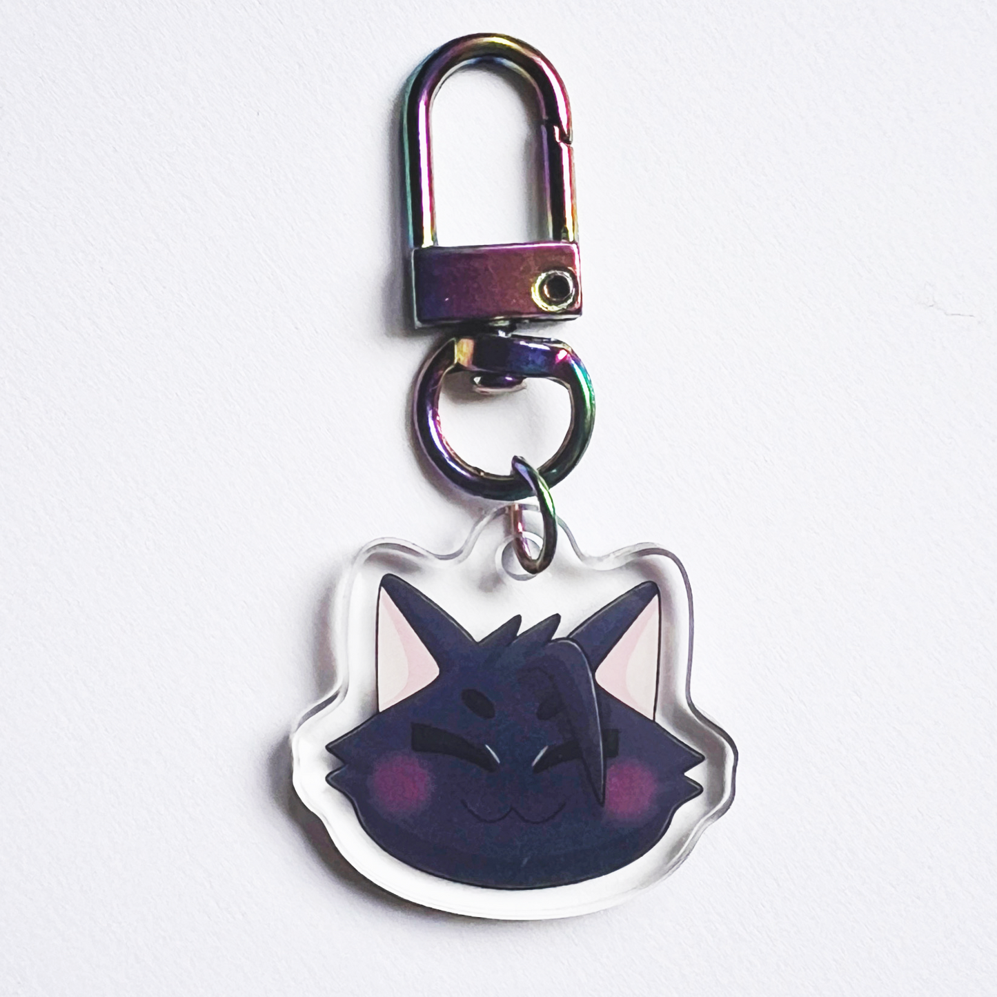 Wizards cat keychain