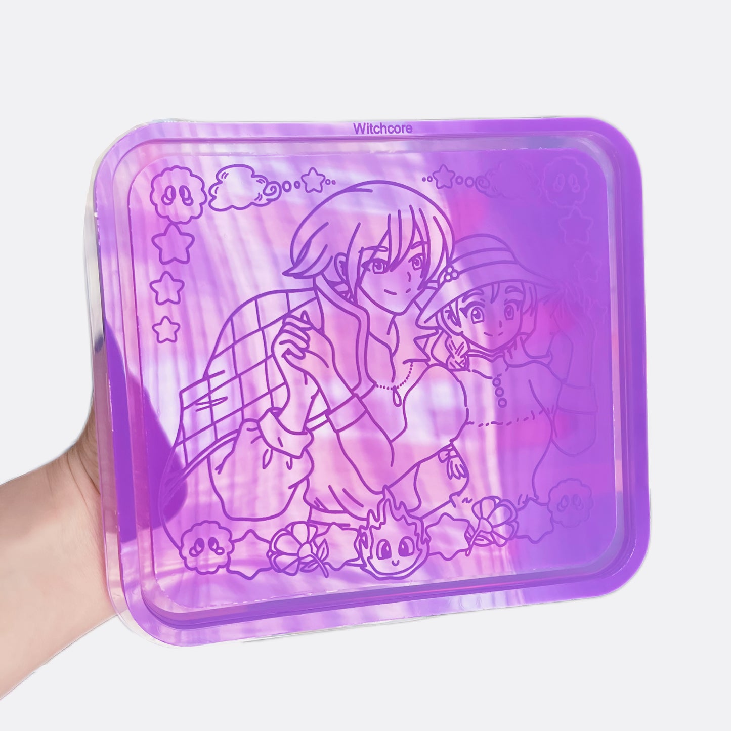 Premium maxi Couple nostalgia Tray silicone mold