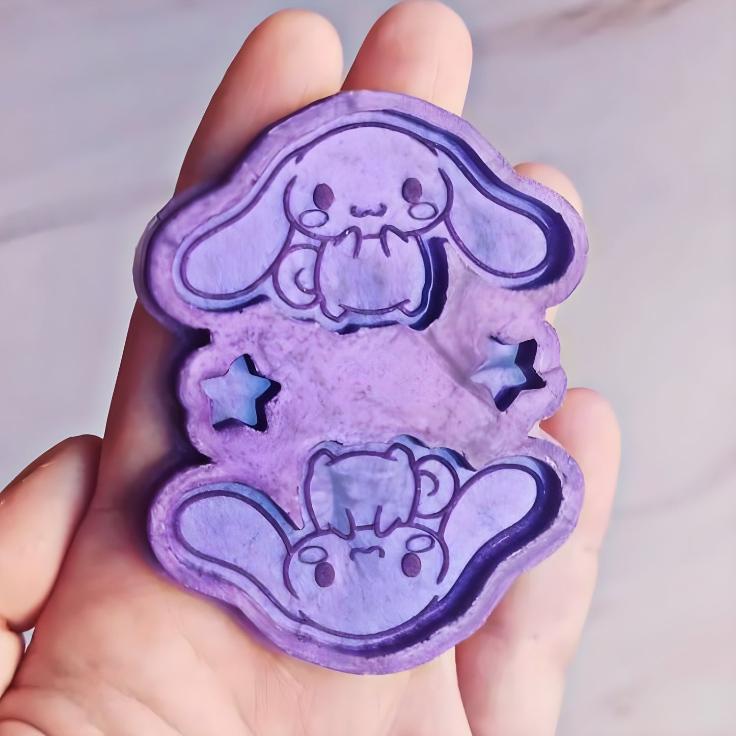 Kawaii friends earrings silicone mold