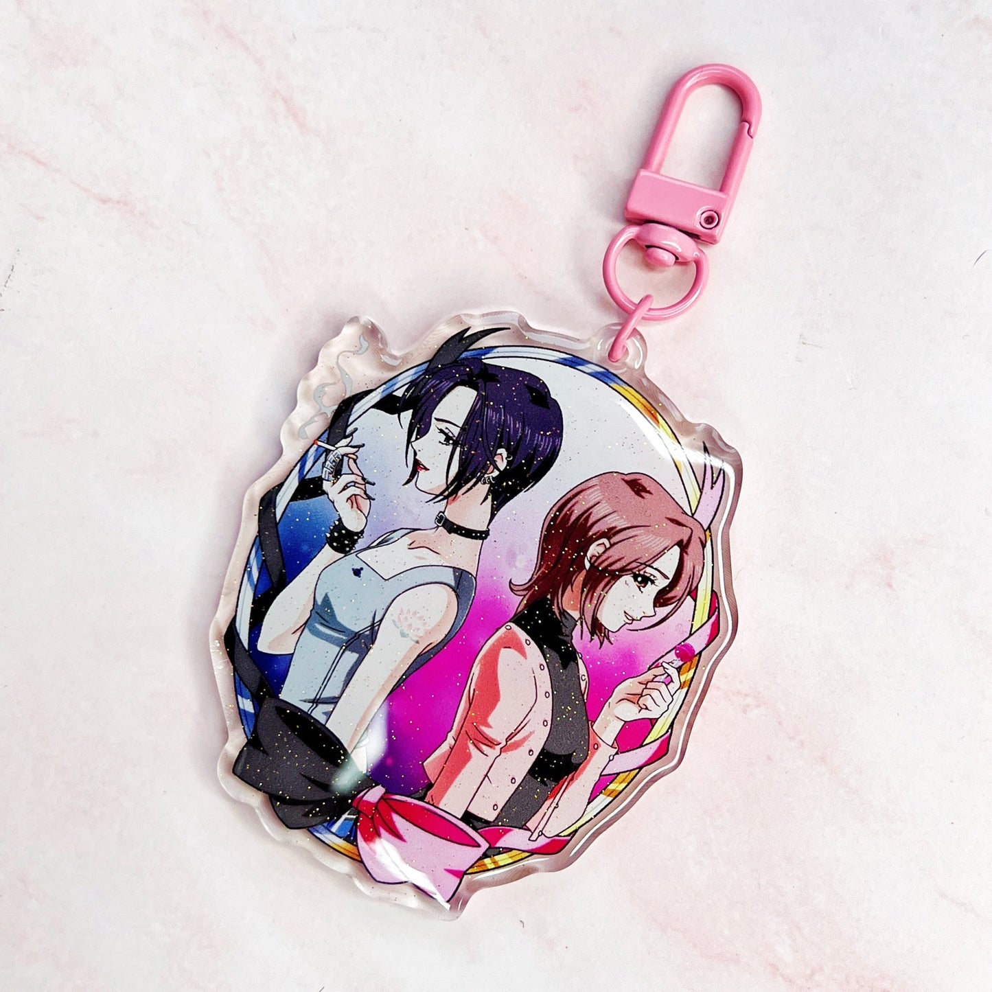 Nanas maxi charm keychain