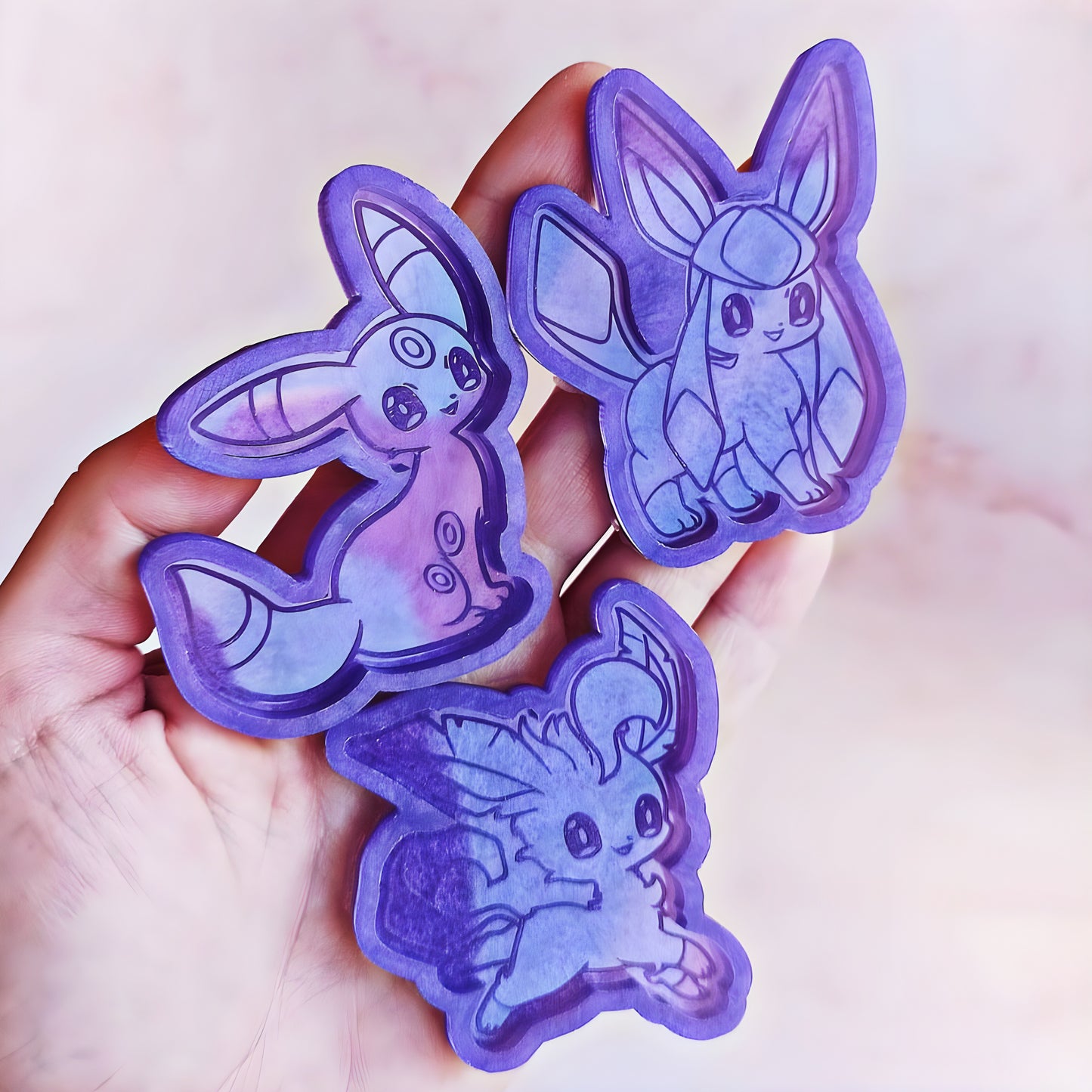 Eeveelutions Complete pack collection silicone mold