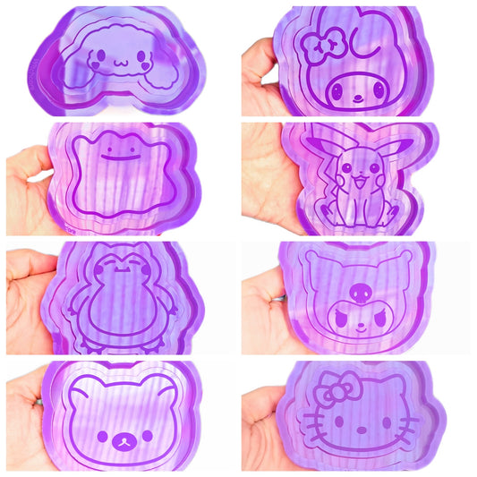 Mini trays complete pack silicone mold