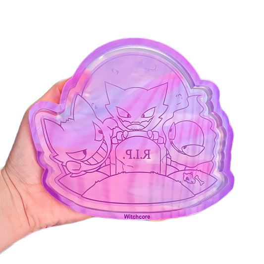 Premium maxi tray halloween ghosts silicone mold