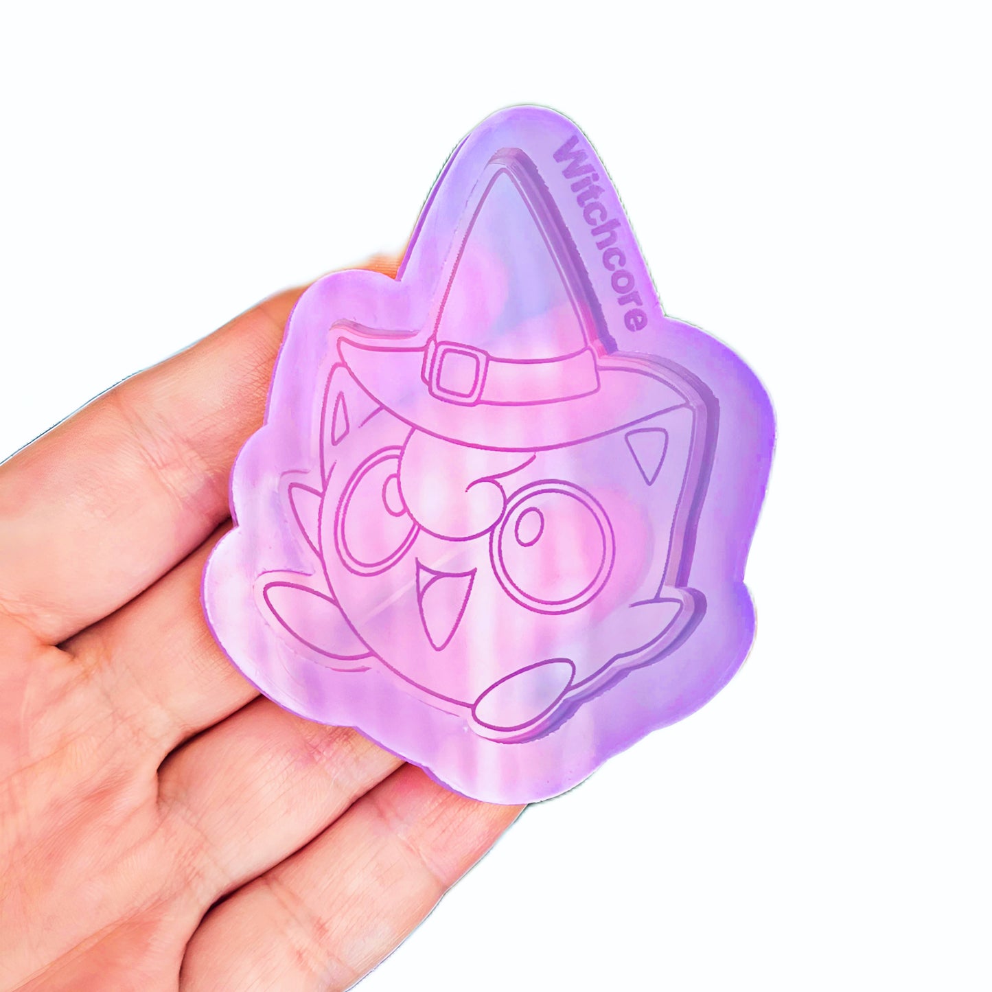 Jiggly witchy silicone mold