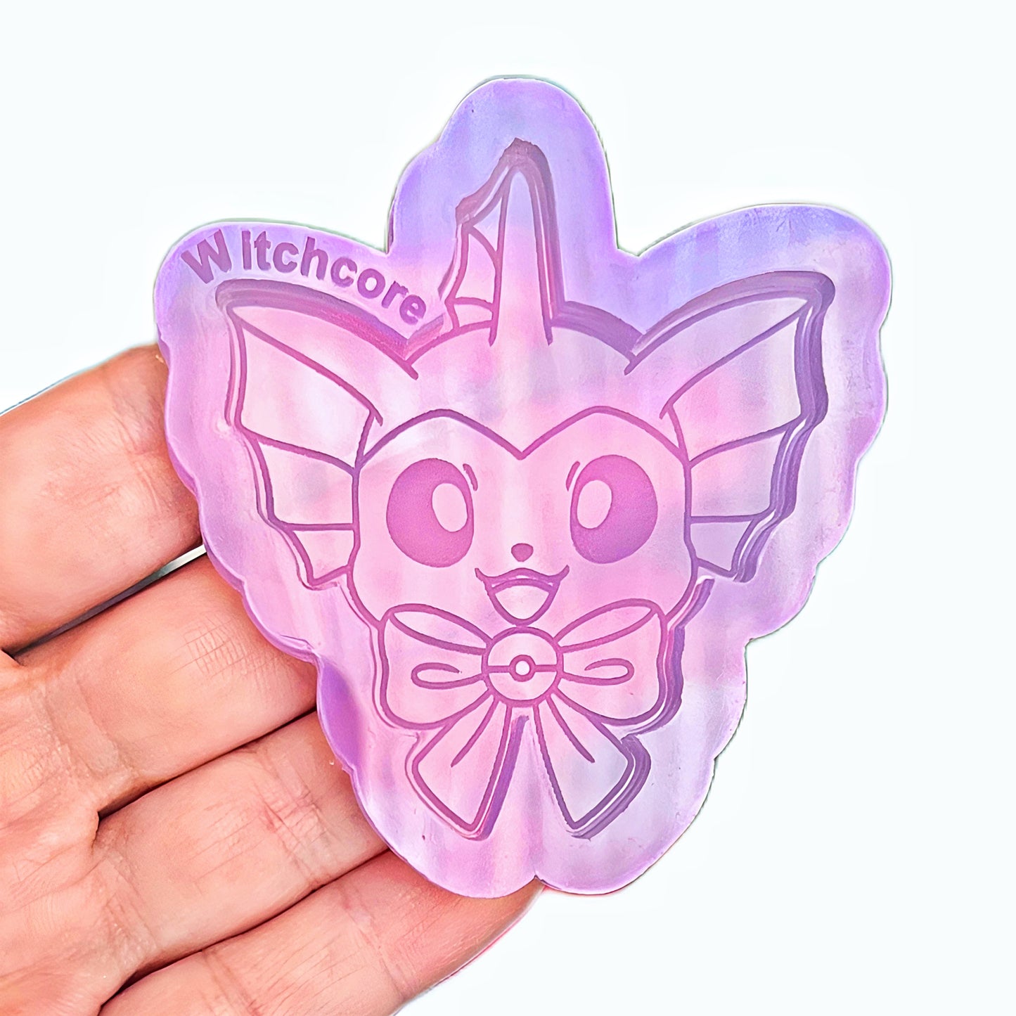 Vaporeon bow silicone mold