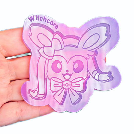 Sylveon bow silicone mold