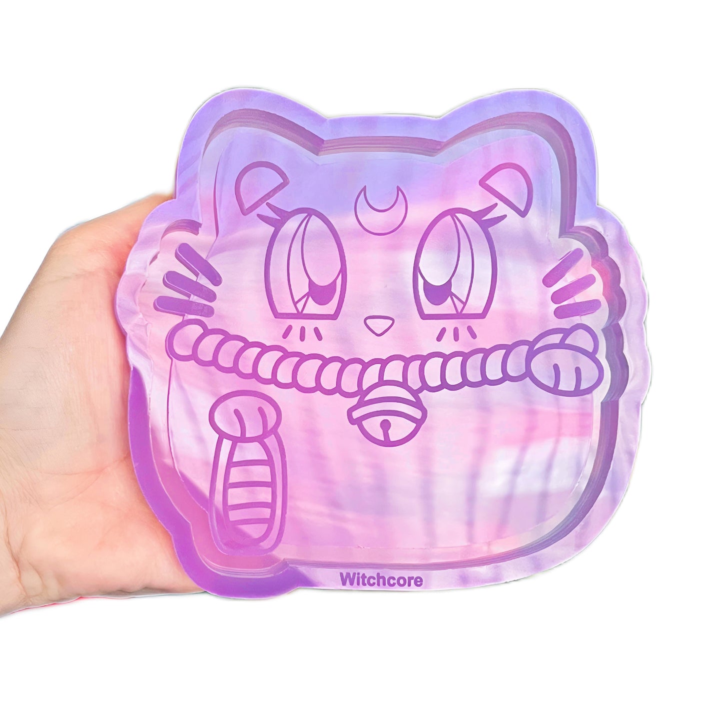 Premium tray Maneki neko Luna silicone mold