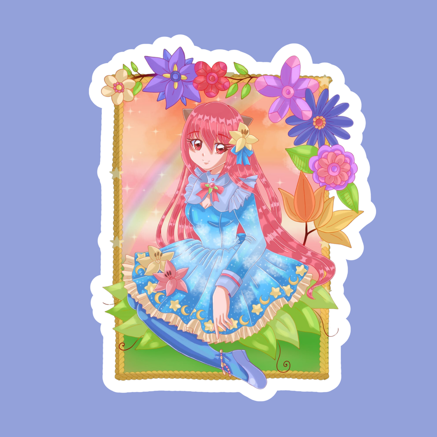 Nyu Lolita vinyl stickers