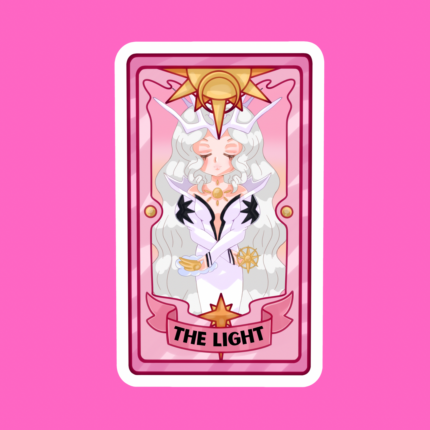 Magical girls, ,clow cards, The light -VINYL STICKERS