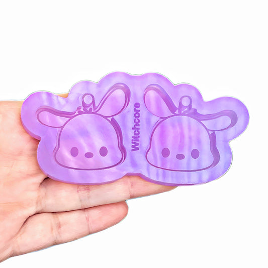 Doggy earrings silicone mold