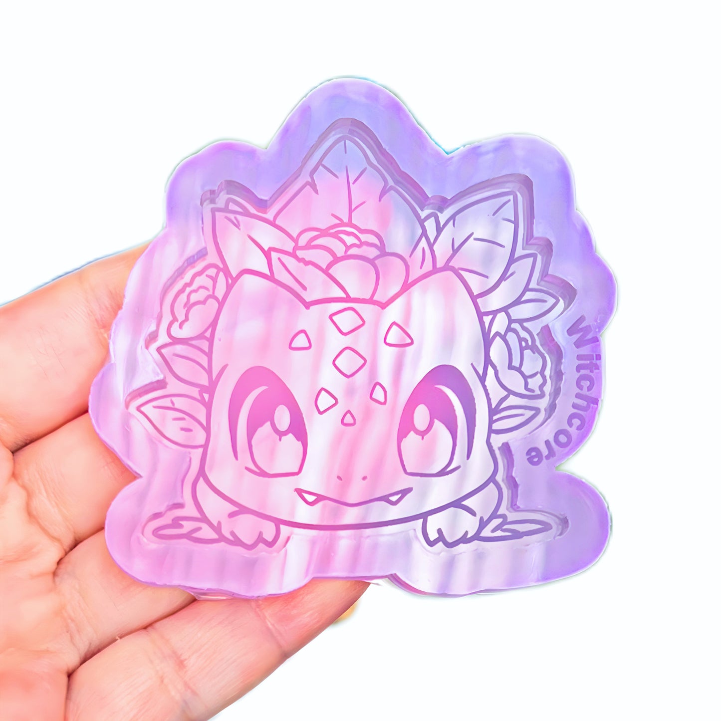 Bulba flowers silicone mold