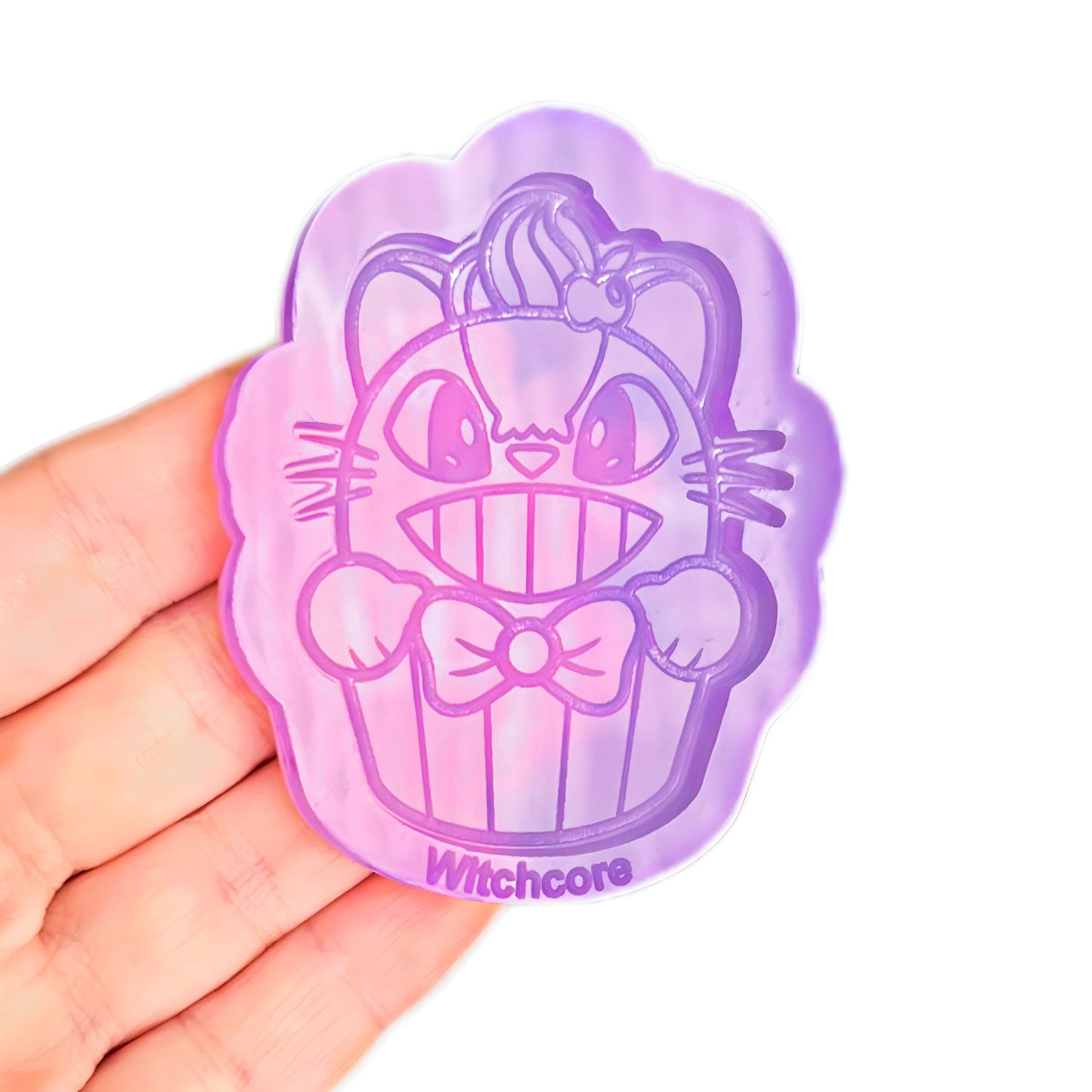 Cat cupcake silicone mold