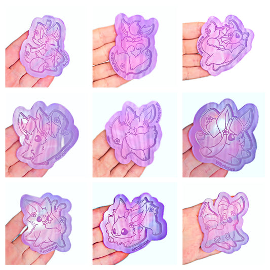 Eeveelutions sakura Complete pack collection silicone mold