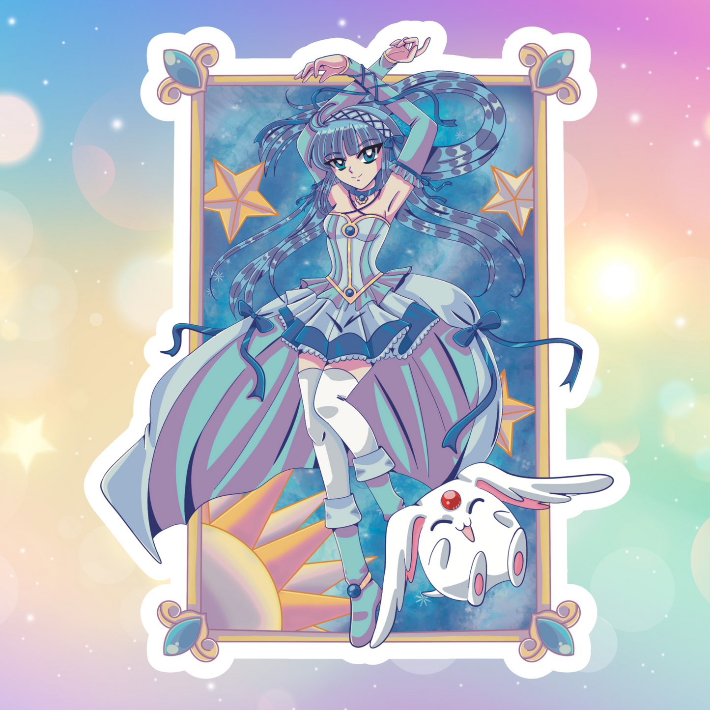 Water princess-VINYL STICKERS