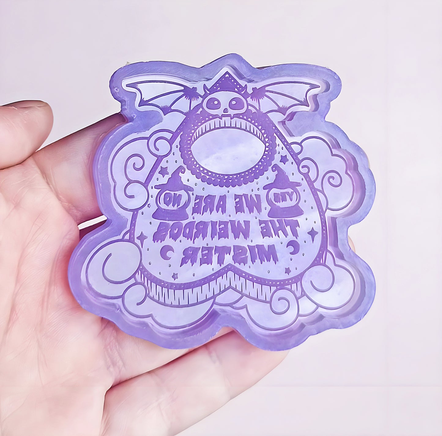 Ouija-Bat silicone mold