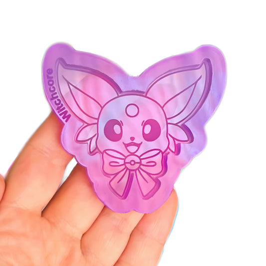 Espeon bow silicone mold