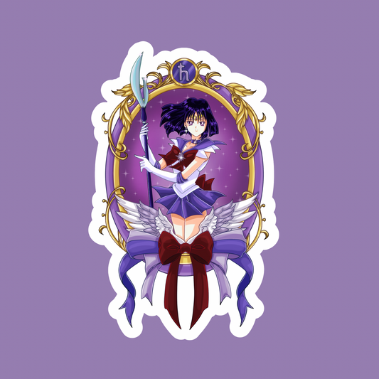 Hotaru Saturn-VINYL STICKERS