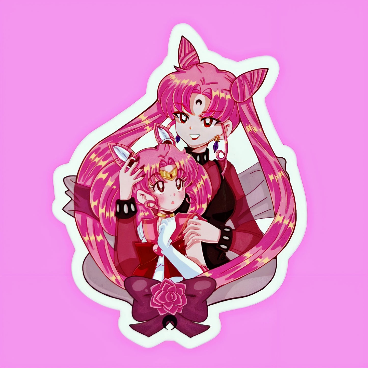 Magical girls vinyl stickers