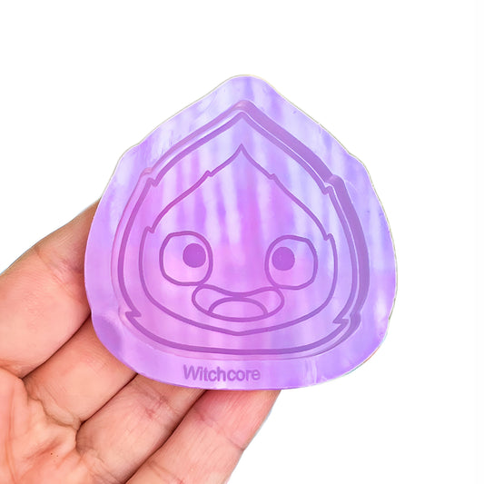 Cute fire silicone mold