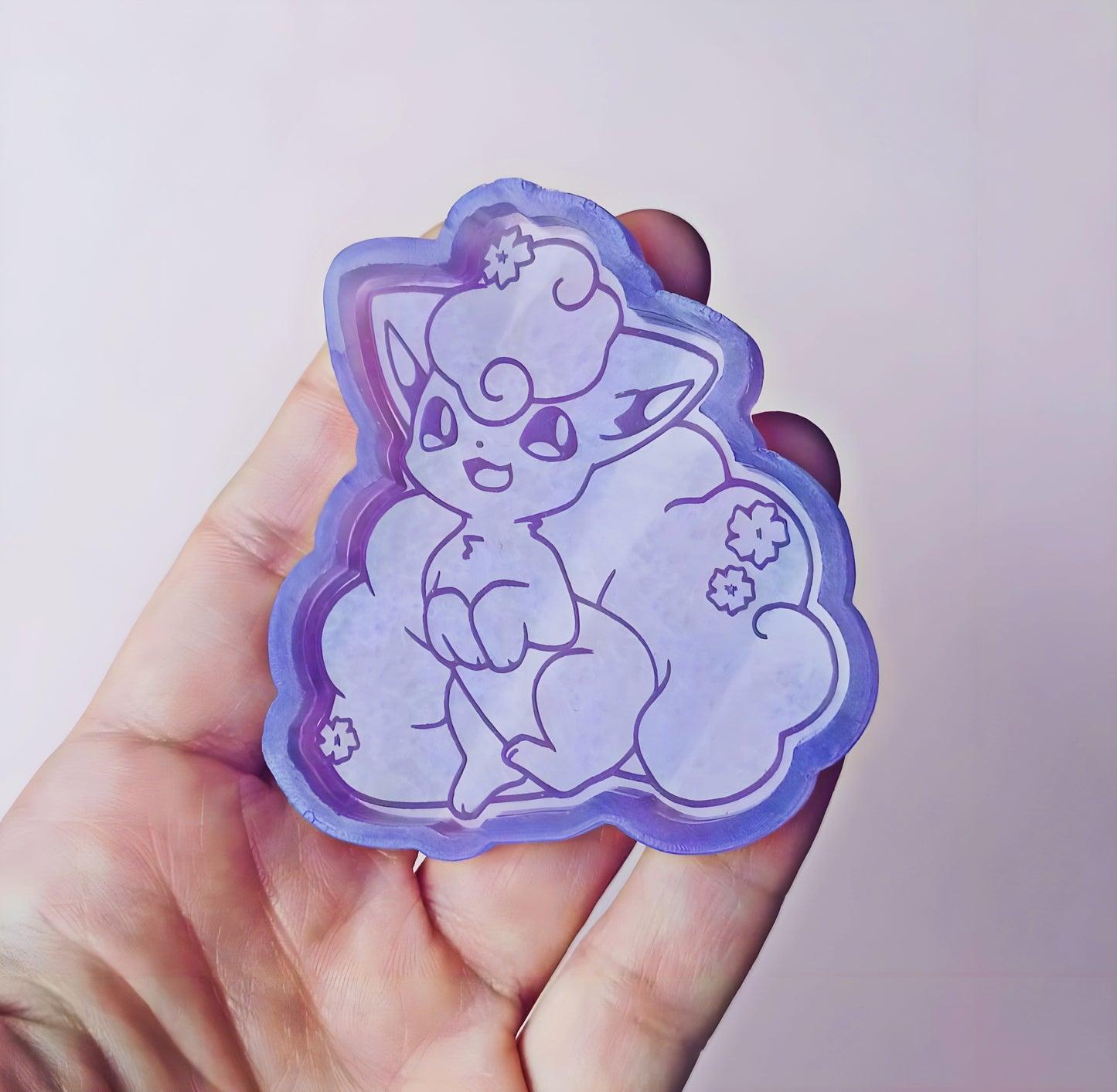 Alolan vulpix silicone mold